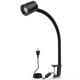 B0915 Bheooen Led Clamp Work Light 1500lumens 20in Flexible Gooseneck Lamp With C-cla