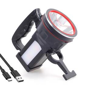Bigsun-t984 Bigsun Spotlight Flashlight 12800 Mah Rechargeable Flashlights High Lumens