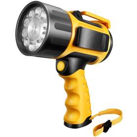 Bigsun Q411 Rechargeable Spotlight High Lumens Large Flashlight Bright Led Handh