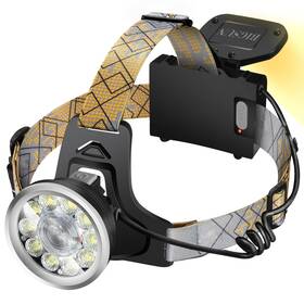 S311 Bigsun Headlamp Rechargeable Led Head Lamp With 4 Modes Front And Rear Ligh