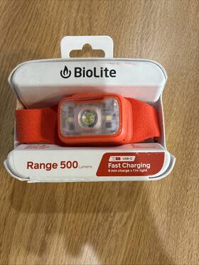 Bofprb3hw7 Bio Light 500 Lumens Rechargeable Headlamp