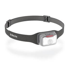 Biolite 850006103508 New Range 400 Lumens Waterproof Fast-charging Rechargeable Headlamp Gray