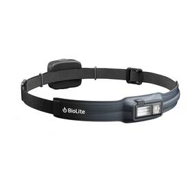 Biolite 850024316447 425 Lumen Rechargeable Headlamp With Front And Back Lights Midnight Gray