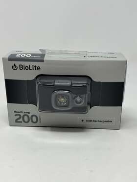 Hpb0202 Biolite Headlamp 200 Lumen Ultra-lightweight Usd Midnight Grey