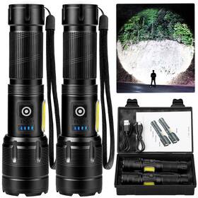 Bitlyle 769890893184 Rechargeable Led Flashlights High Lumen 99 000 Lumens Super Bright Fl