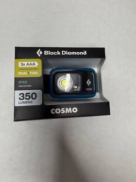 Black Diamond 793661519829 350 Lumens Cosmo Head Lamp In Azul Blue