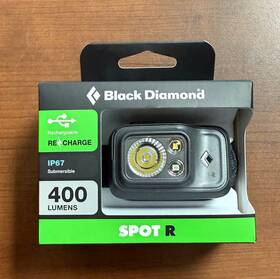 400-r Black Diamond 793661519959 Spot Headlamp - Graphite Fast Free Ship