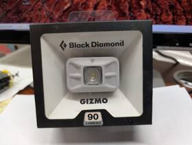 Bd620623powlall1 Black Diamond Gizmo 90 Lumens Brand New In Box Gray Head Lamp