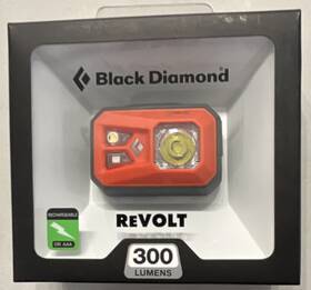 Bd620631octnall1 Black Diamond Revolt Octane Headlamp 300 Lumens Led Rechargeable Ipx8