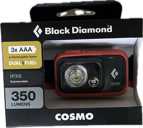 Bd6206770004all1 Black Diamond Cosmo 350 Headlamp Octane Orange Waterproof Battery Included