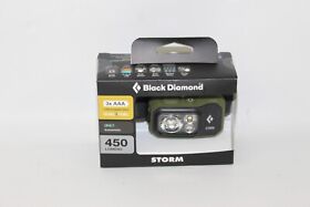 Bd6206713002all1 Black Diamond Storm 450 Headlamp Dark Olive New