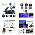 Blt1209 Vikasi Led Rechargeable Headlamp Flashlight With Wireless Bluetooth 736900840087