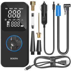 Czk-5614 Boern Tire Inflator Portable Air Compressor/pump For Car With Digit... Fast Ship Czk-5614 Boern Tire Inflator Portable Air Compressor/pump For Car With Digit... Fast Ship