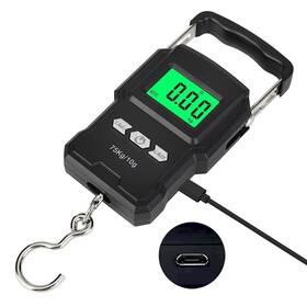 Bonano 798062968658 Built-in Lithium Battery Fishing Scale And Measuring Tape Micro-usb I