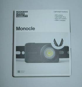 Bookman Urban Visibility 752503168465 New Lightweight Headlamp Monocle 225 Lumens Usb-c Charging