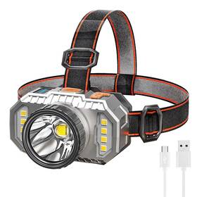 Boruit 797805061816 T20 Small Xenon Mine Lamp High Light Long Range Rechargeable Inductive Headlight