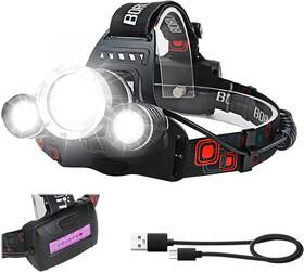 Hp700 Boruit 5000lm Headlight Headlamp Head Torch Flashlight Work Light Lamp