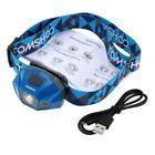 Boy6615333835223ms Tomshoo Led Headlamp Usb Cable Rechargeable Headlight For Biking Camping