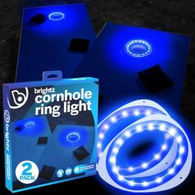 34261 Brightz Led Cornhole Board Ring Lights 2-pack - 48-hour Battery Life Illum