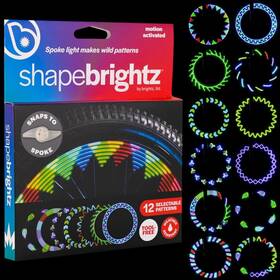 Ami2205 Brightz Shapebrightz Led Bike Spoke Light - Automatically Morphs Th... Fast Ship