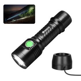 1100 Brinyte Wt01 Lumens Ultra-bright Rechargeable Flashlight With Charging D