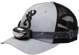 3713015 Browning Combo Headlamp Cap Gray