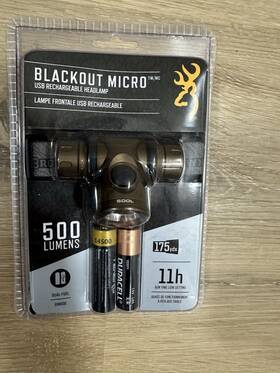 3713346 Browning New Blackout Micro Headlamp