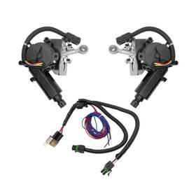 914015 Bsnovt Electric Headlight Headlamp Motor - Front Left And Right Compatible Wi