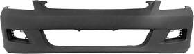 Ho1000235.btd.u Bumpers That Deliver - Primered Front Bumper Cover Fascia Compatible With 2006