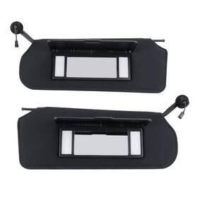 12034 Busidn Automotive Sun Visor With Updated Bright Led Lights Sunvisors Replacement For