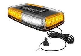 8891042 Buyers Products 11 Inch Rectangular Multi-mount Mini Led Amber/clear