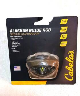Cabelas 795626028162 By Princeton Tec Alaskan Guide Rgb Headlamp - Upc
