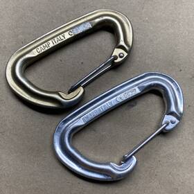 Nano22 Camp Italy Wire Carabiners -ultra Light Italian - Lot Of 2