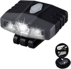 Cap Light 313096633640 Ultra Bright Mini Hands Free Cree Led Clip On - Rechargeable Waterproo