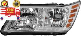 Cp-4u-2020-dj09-oe-l Carpart4u Oem Headlight Headlamp Driver Left For 2009-2018 Dodge Journey Usa