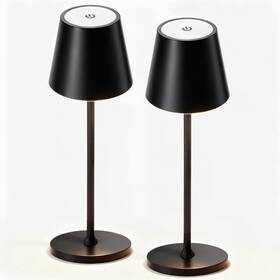 Bsd-25-5200-bl-2 Casabola 2 Pack Cordless Table Lamp Portable Led Desk 5200mah Battery ... Fast Ship