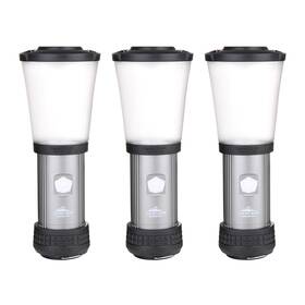 Ltg-pl-bk-3pk-e Cascade Mountain Tech 500-lumen Ipx4 Water-resistant Led Flashlight Lantern W