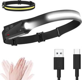 Cato Online 313103988947 Lightweight Headlamp Flashlight Usb Rechargeable Outdoor Super