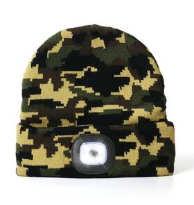 Csdm06 Censgo Unisex Hat With Light Usb Rechargeable Headlamp Beanie Gifts For Dad