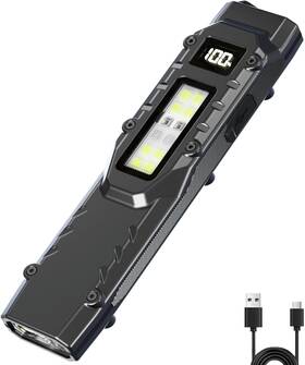 Dt007 Ciwuzxs Edc Tactical Flashlight Compact 7 Mode Pocket Led - 1500lm Us