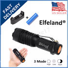 Cjc8149837 Elfeland Modes Zoomable Flashlight Led Torch Light Battery Charger