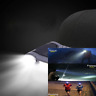W-lh-01 Clip Headlamp Led On Cap Lights Bright Mini Rechargeable Hat Black