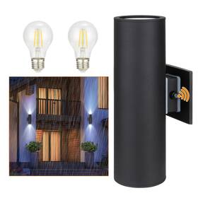 Cnengsthy 761344344785 Outdoor Wall Lights Exterior Dusk To Dawn Sensor Lanterns Matte Black