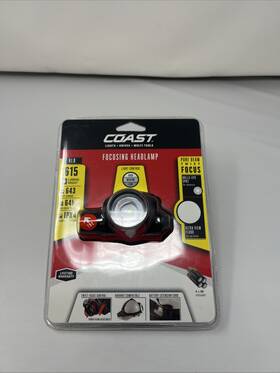 Coast 015286193360 Hl8 19336 Led Headlamp Focusing Head Lamp High Power 344 Lumens