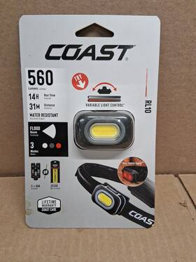 Rl10 Coast 015286314703 560lumens Headlamp