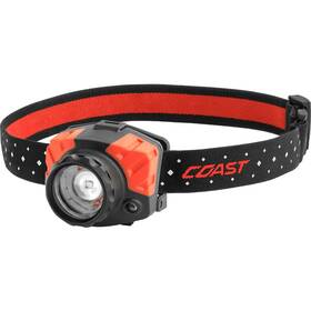 Coast 705353474880 Headlamp Led Rechargeable Dual Color Twist Focus Plastic Black 615 Lumen