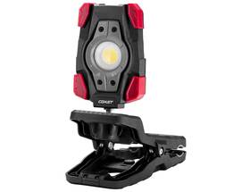 Cl10r Coast 1150 Lumen Rechargeable Dual Power Rotating Led Magnetic Clamp Light