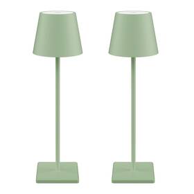 Ht010 Coinmit 2 Pack Led Rechargeable Table Lamp 5500mah Battery Powered Green 3 Col