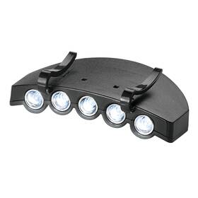 Gm36411 Collections Etc Led Ball Cap Visor Clip-on Black