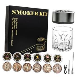 Combojoy Sk-90 Electric Whiskey Smoker Set Vintage Drink Aluminum Alloy Body